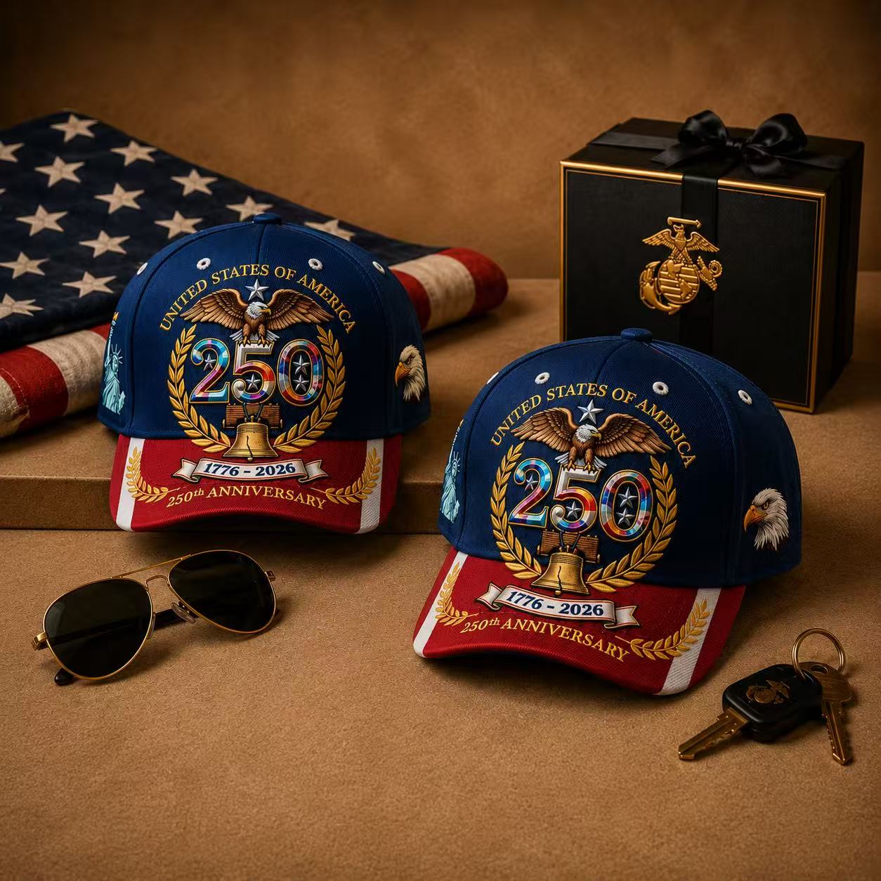 ⭐ Proudly Celebrate 250 Years of America – Exclusive Limited Edition Cap | Save 49% Today