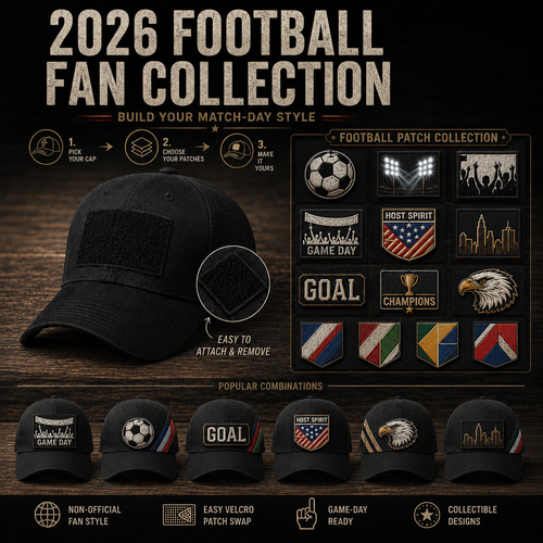 One Cap Endless Stories—Build Your Own Look — Patch by Patch
