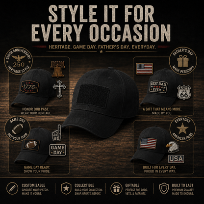 One Cap Endless Stories—Build Your Own Look — Patch by Patch