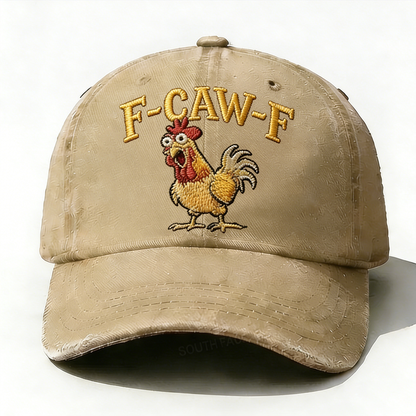 F-CAW-F Rooster Funny Hat